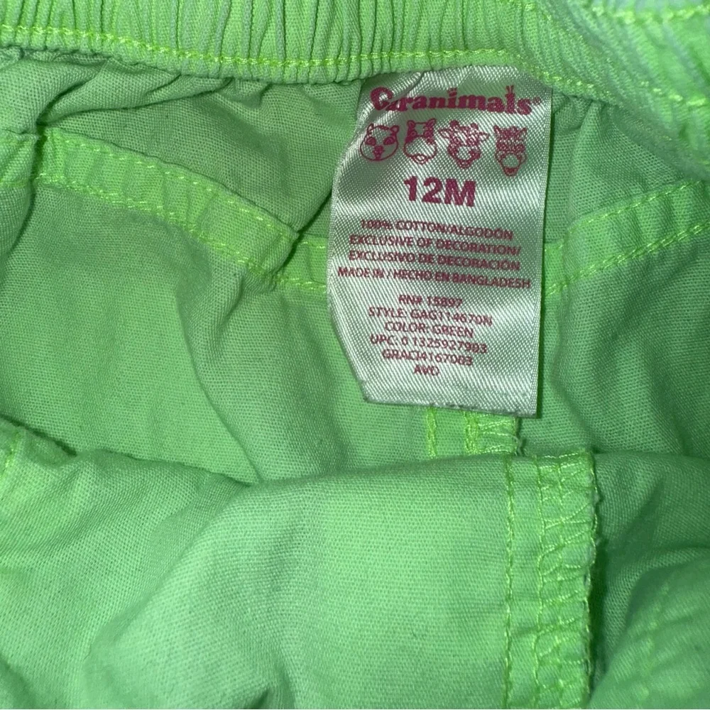 Lot of 04 Baby Girl 12 Month Leggings Pants Stretch Carter’s And Granimals